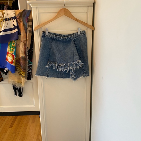Zara Denim Jean Skirt - Picture 2 of 7